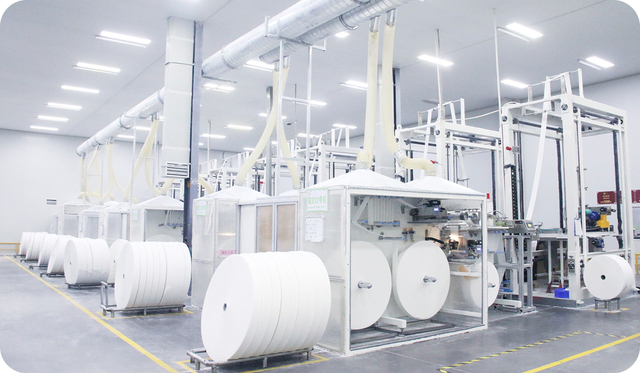 خط إنتاج القطن الرقيق