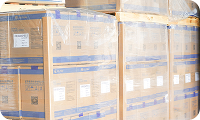 تكديس المادة اللاصقة المذوبة بالحرارة