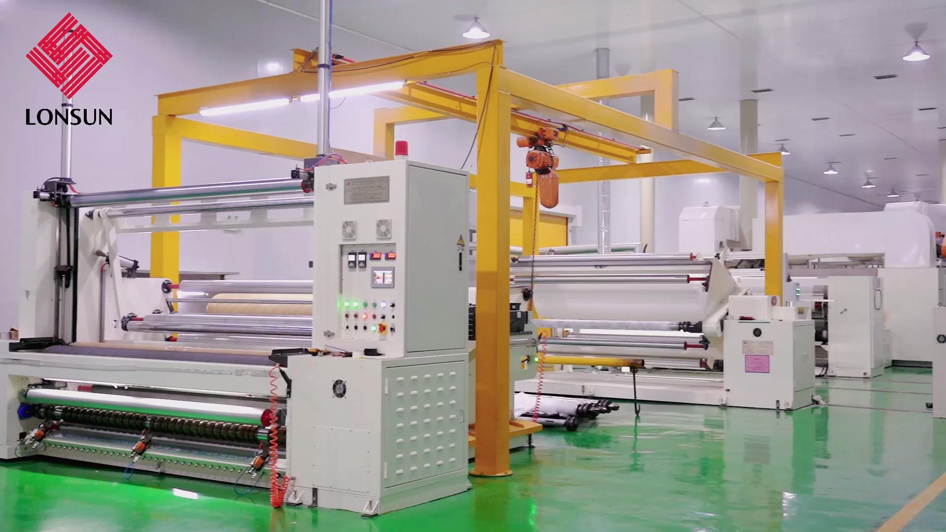 الهواء الساخن من خلال الأقمشة غير المنسوجة