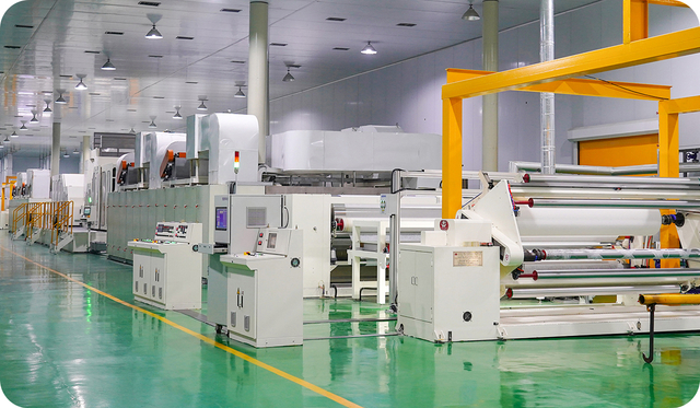 خط إنتاج الأقمشة الغير منسوجة بالهواء الساخن